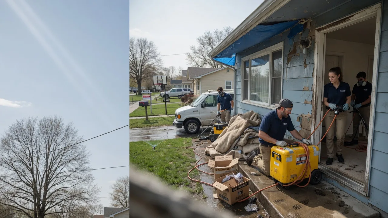 Basement Flood Cleanup in Creston, OH near me